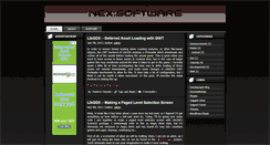 Desktop Screenshot of nexsoftware.net