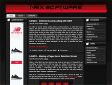 Tablet Screenshot of nexsoftware.net